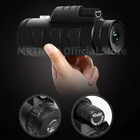 Powerful Binoculars Long Range 40X60 Zoom HD BAK4 Prismatic Professional Telescope Monocular for Hunting