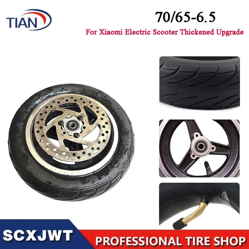High Quality 70/65-6.5 Tubeless Tire for Electric Scooter Self-balancing Car General Wear-Resistant Vacuum Tyre
