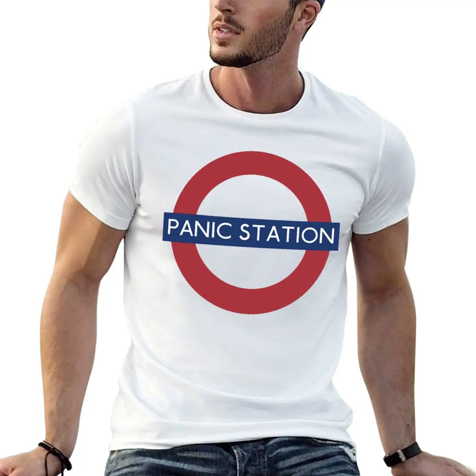 Panic Station T-Shirt luxury t-shirt vintage clothes mens tall t shirts