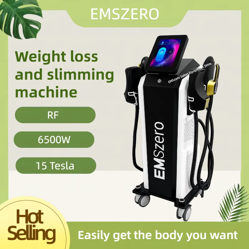 

Лидер продаж, профессиональный Hi-emt Body Sculpt Emszero, портативный 2024, Ems Zero Tesla RF, стимулятор мышц для похудения Nova