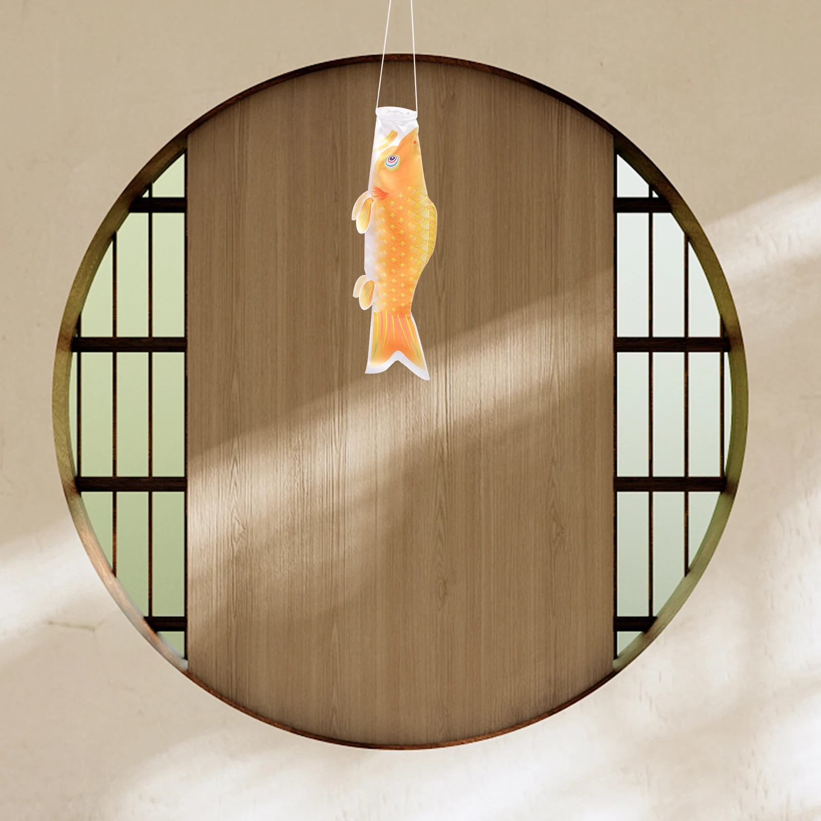 

Japanese Style Windsock Bright Color Adorable Pattern Garden Yard Patio Decoration Fish Streamer Festival Restaurant Windsocks