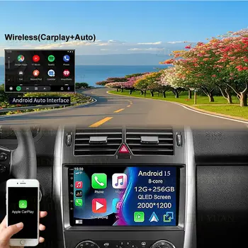 Pro Mercedes Benz B200 Vito W639 Viano B-Class W169 W245 Carplay Android Auto Multimediální video přehrávač GPS WIFI Autorádio s videorekordérem 8 nejlepší prodej Multimédia Mercedes W169 - №7