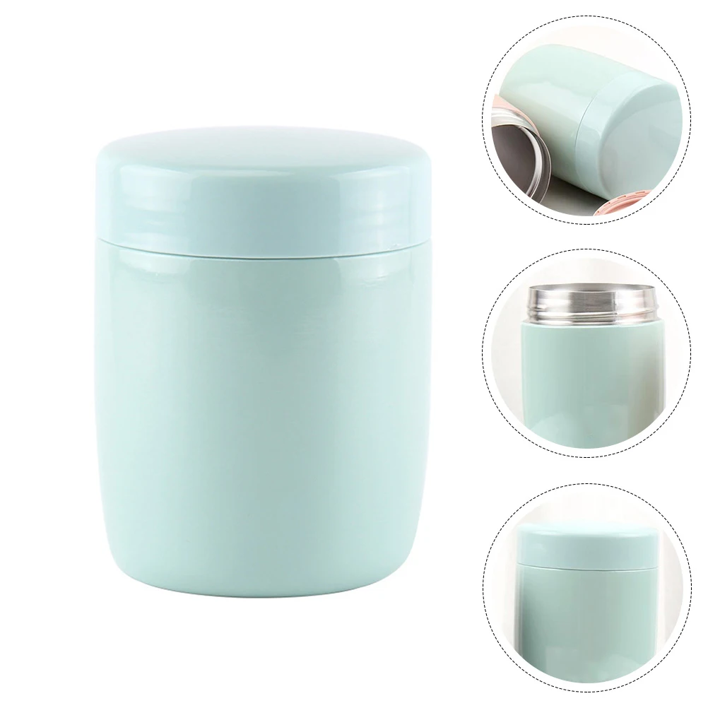 

1pc Stainless Steel Cup 316 Vacuum Insulated Warming Mug Smoldering Beaker Mini Food Jar Wide Mouth Lightweight Travel