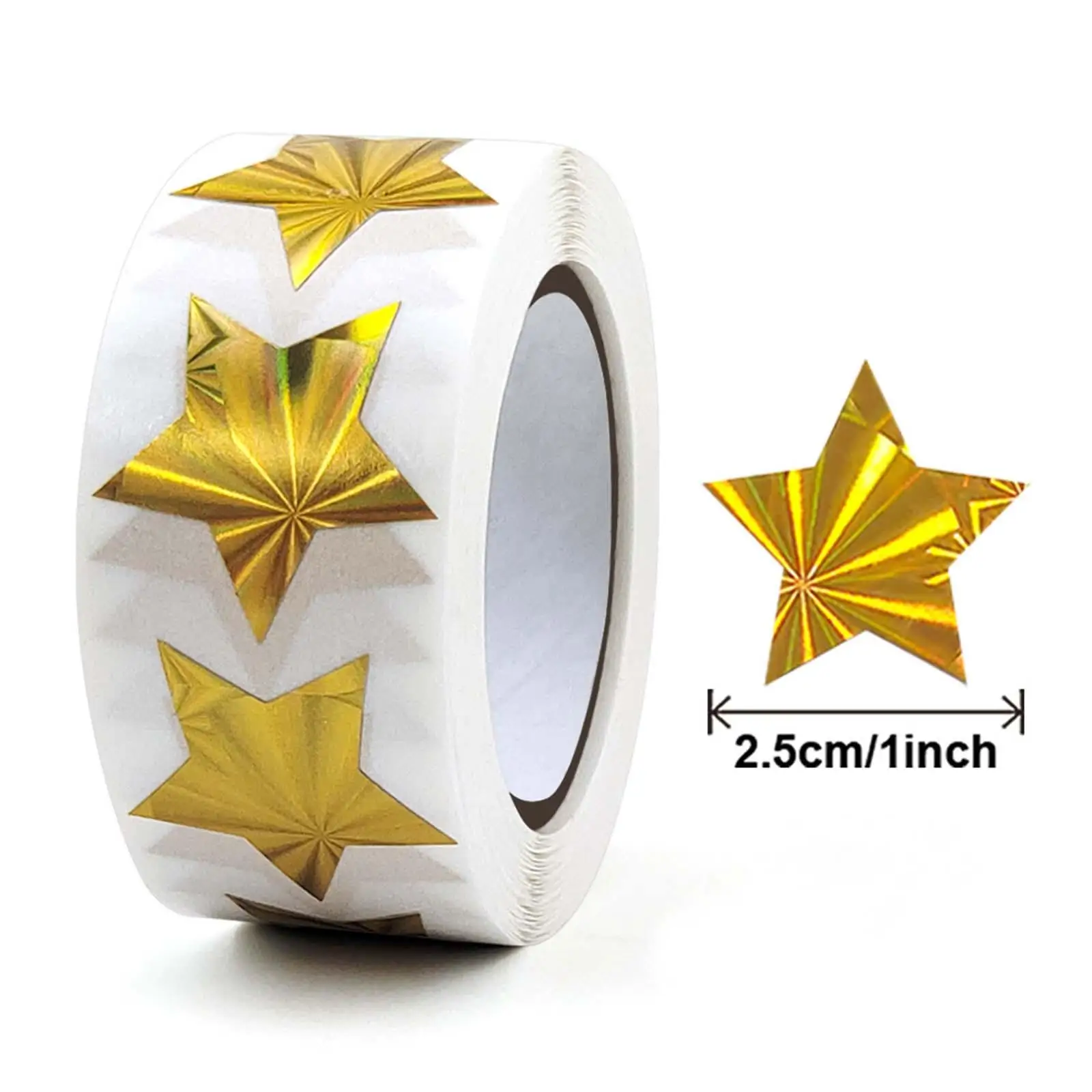 500x Small Star Stickers DIY Stickers Envelope Stickers Labels Incentive Stickers Star Stickers for Card Holiday Kids