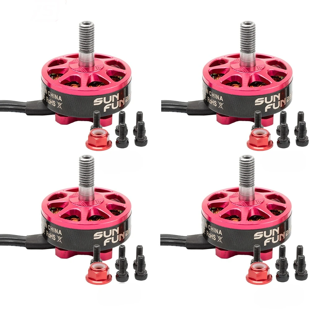 

SUN FUN SF2306 1750/2500KV 4-6S CW Thread 5mm Shaft Brushless Motor For RC FPV Racing Drone Quadcopter Multirotor VS DYS Motor