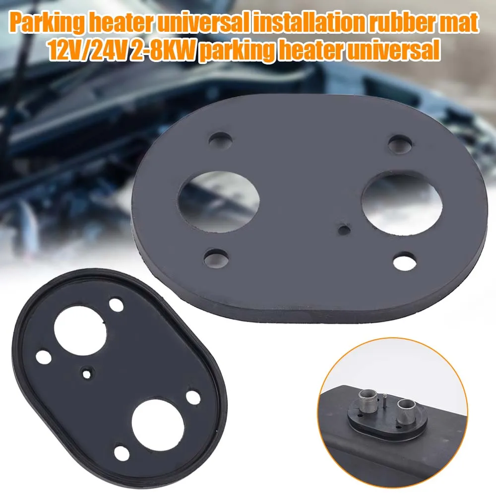 

1/2/4/8/10Pcs Rubber Mounting Pad Gasket 6mm Thick For 12/24V Parking Heater 2-8KW Car Truck RV Anti Vibration Seal Accessories