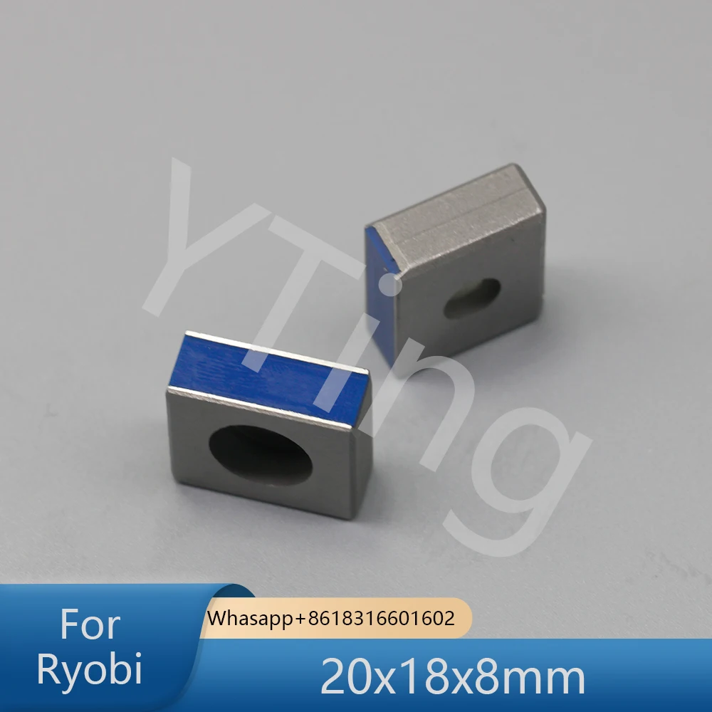 10PCS Ryobi 920 750 680 Gripper Pad With Rubber Ryobi Offset Printing Machine Parts 20x18x8mm