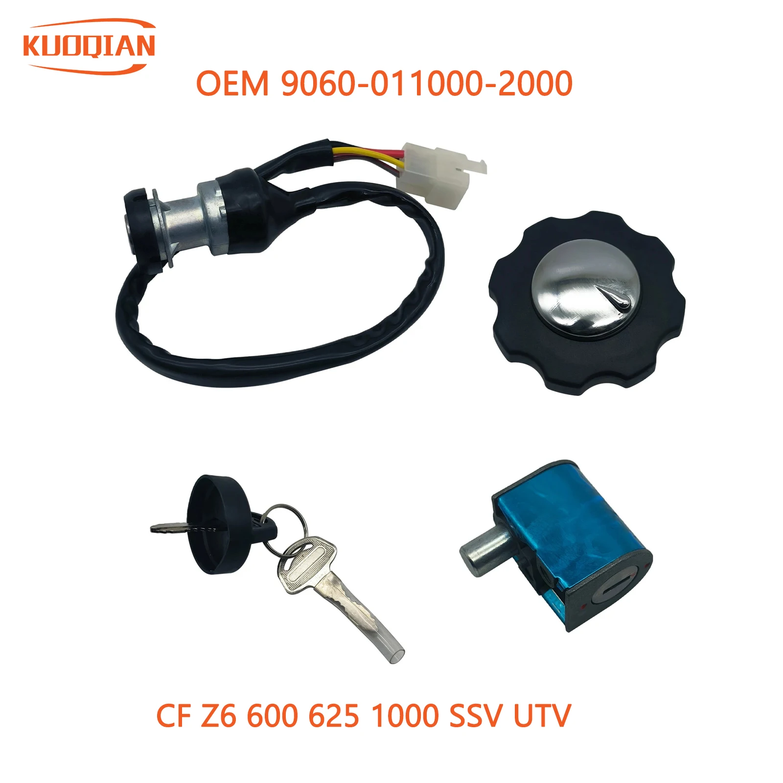 

Switch Lock Assy Z6 Ignition Key 9060-011000-2000 For CF SSV CF600-3 CF625-3 CF625-6