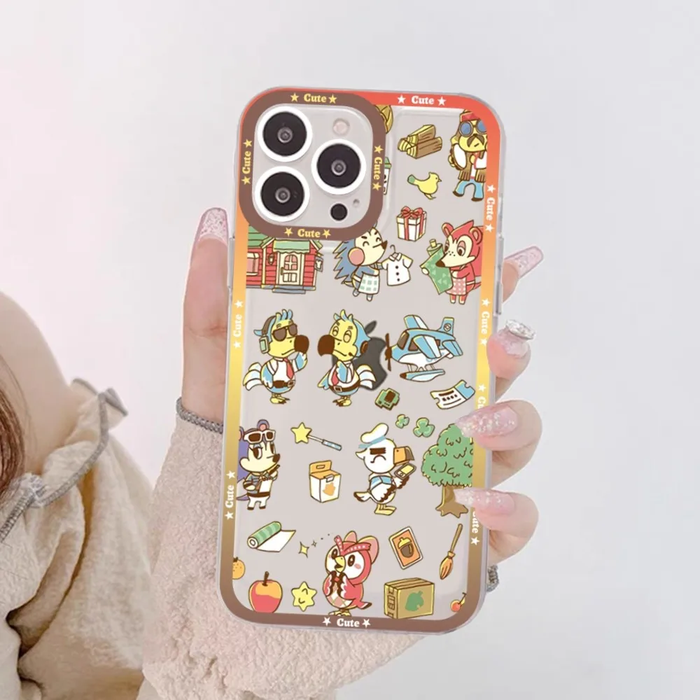 A-Animals C-Crossings Phone Case For Samsung S25 S24 S23 S22 S21 S20 FE Note20 Note10 Plus Ultra Lite 5G Clear Soft TPU Cover - view 5