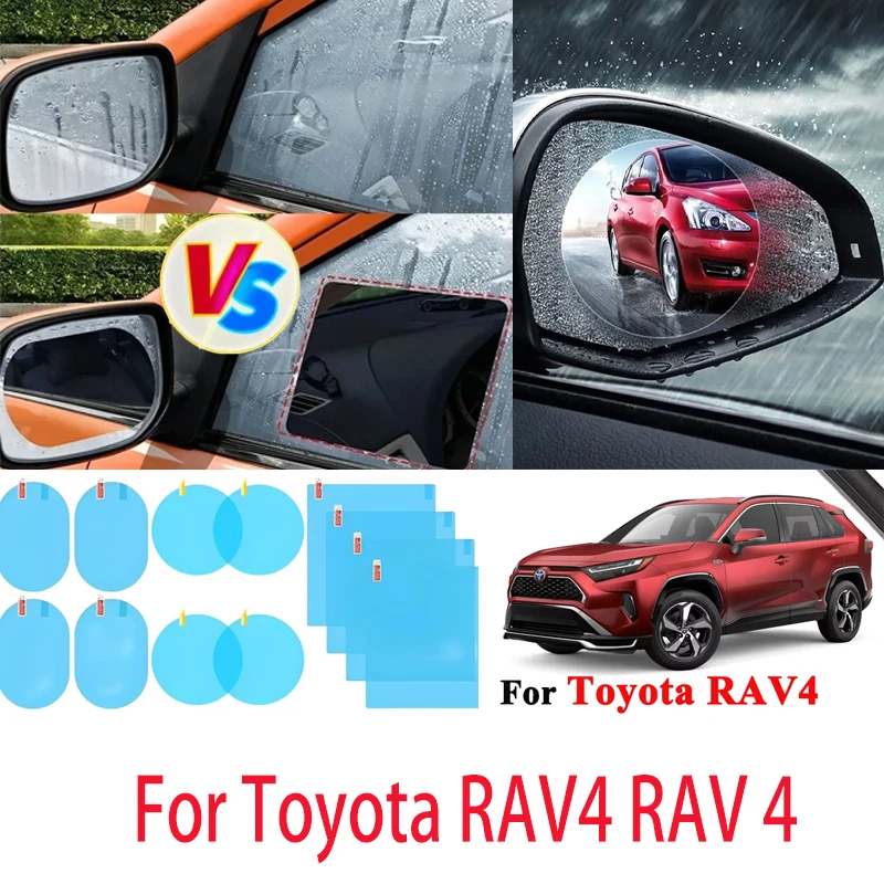 

For Toyota RAV4 RAV 4 Car and motorcycle rearview mirror waterproof anti fog defrosting transparent window waterproof film