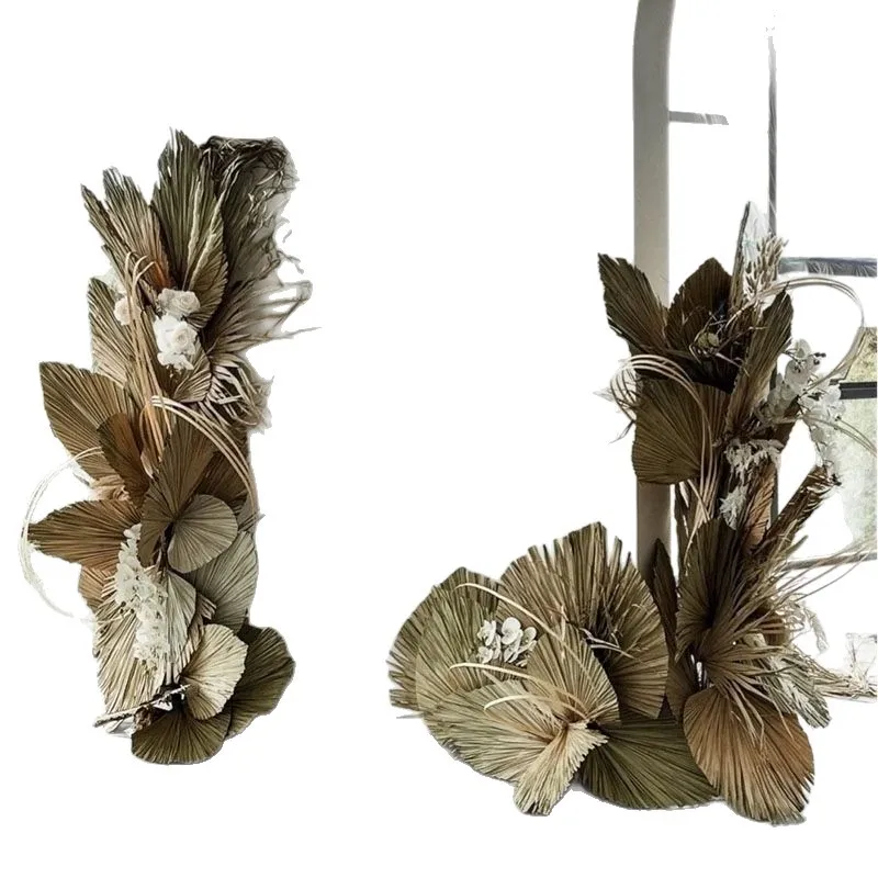 Artificial flower natural dried flower hanging flower arrangement, dessert shop clothing store window light luxury Internet