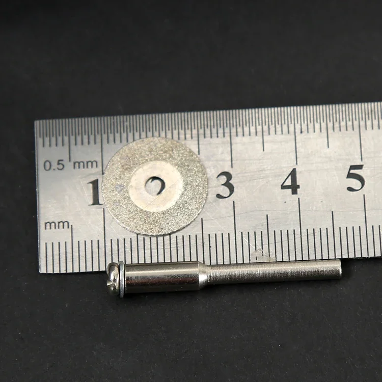 20pcs 16mm MINI Cutting Pieces 4 Arbor Shaft Thin Grinding Slice Refine Gem  Discs Rotary Tool Dremel Drills Metal Glass Stone