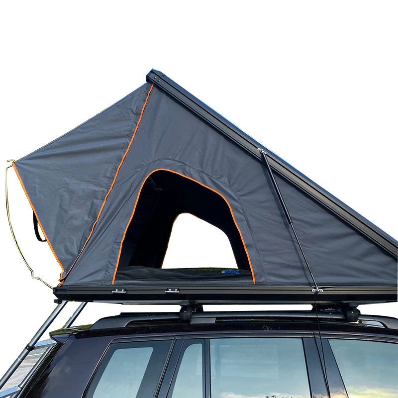

Camping Aluminum Triangle Outdoor Hiking Roof Top Car Tent Customized Vehicles Roof Tent Clamshell Hard Shell Rooftop Tent