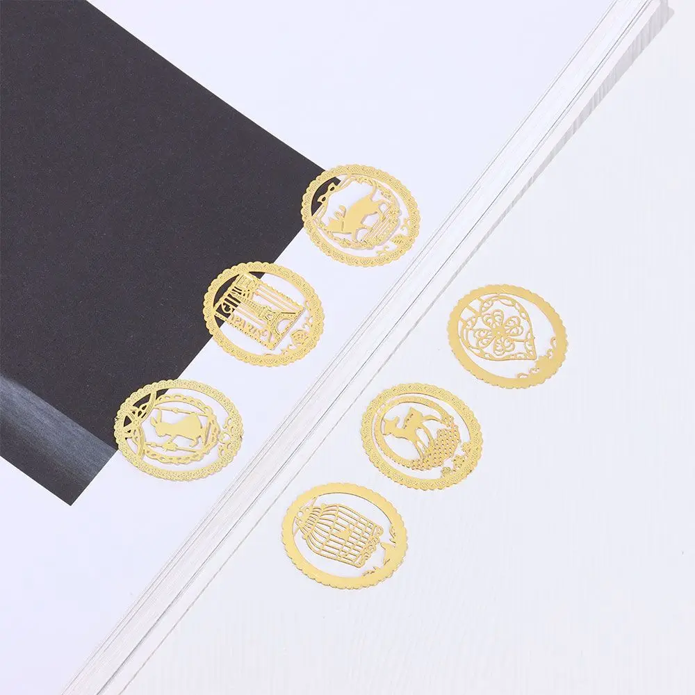 

Gift Stationery Mini Cute Cartoon Creative Metal Bookmark