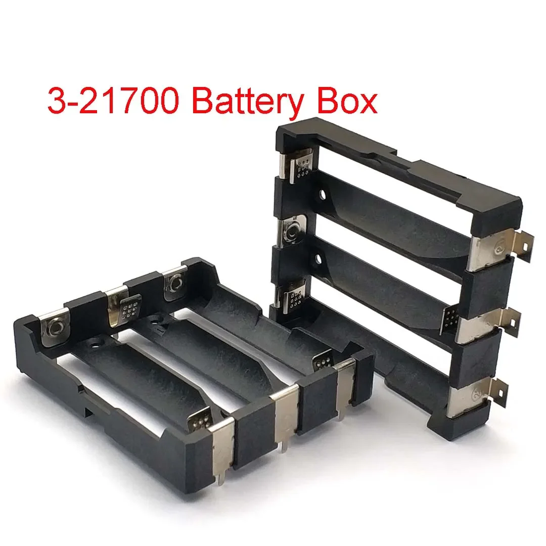 3 x 21700 Battery Holder SMT SMD THM Battery Box 21700 Storage Box 3S 21700 Battery Case