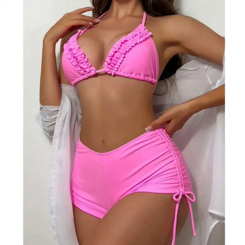 Nowy seksowny strój kąpielowy 2025 Strój kąpielowy damski Push Up Strój kąpielowy damski Bikini plażowe Strój kąpielowy Brazylijski zestaw bikini Kąpiący się w basenie