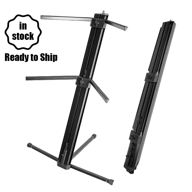 Portable Column 88 Keys 2 Tier Spider Keyboard Stand Music for Keyboard Piano