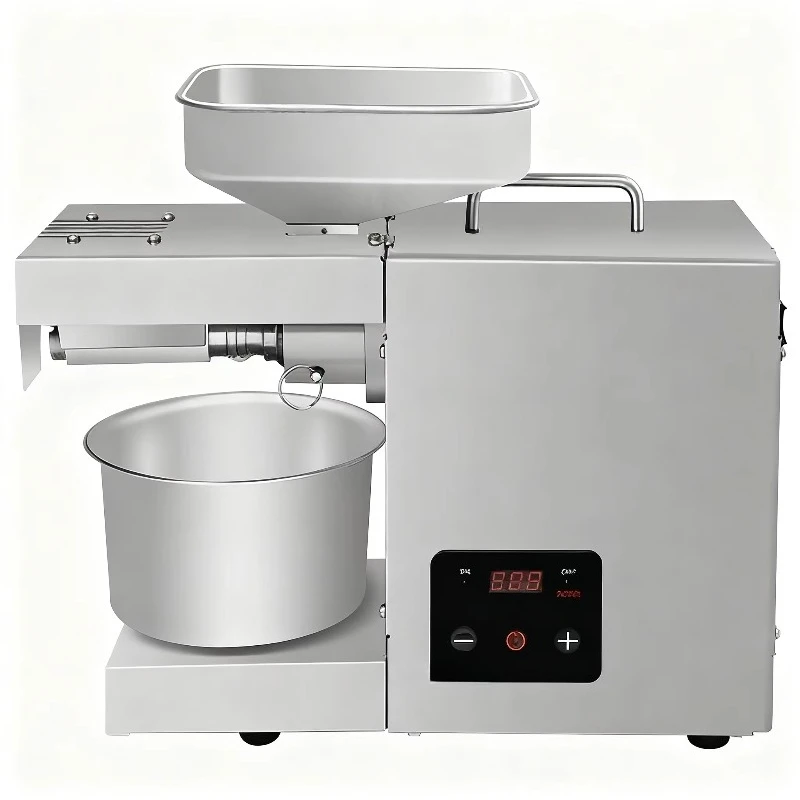 Picture 3: High-yield and high-efficiency multi-purpose soybean, olive and walnut oil press, which can process various grain seeds