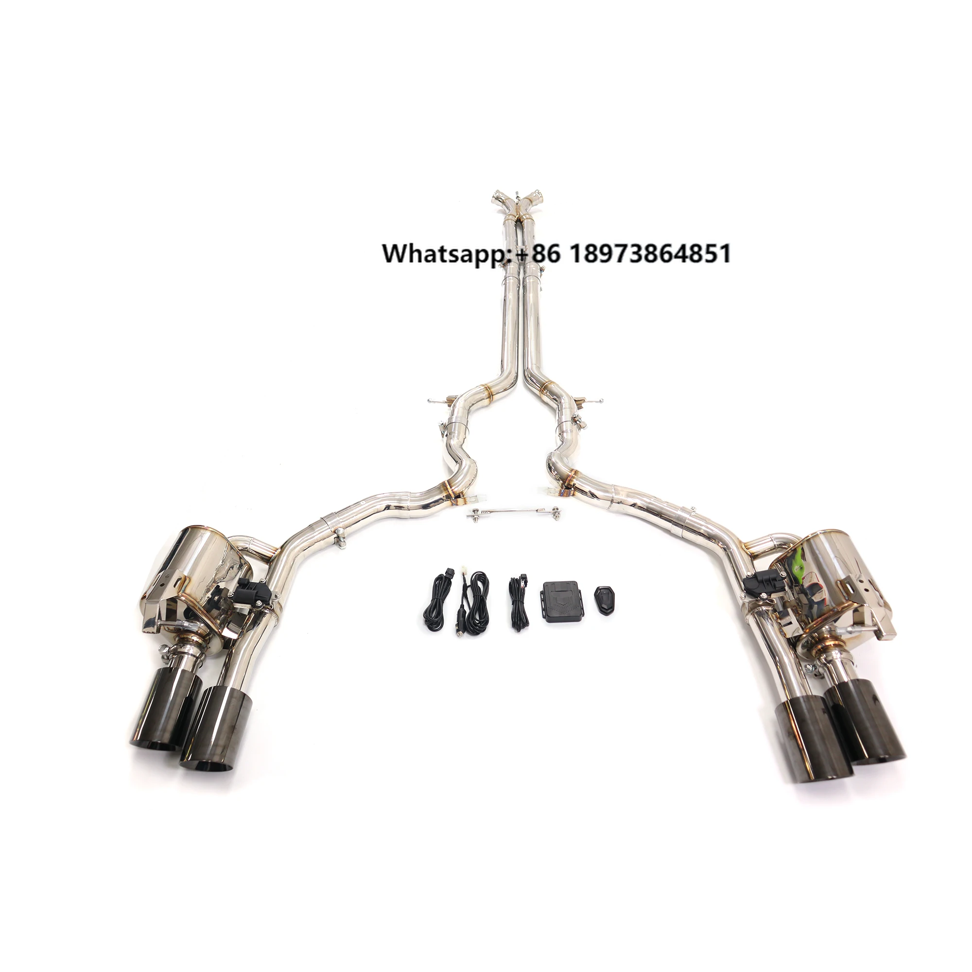 

ING Exhaust System Stainless Steel Catback for Porsche Panamera 971 GTS Turbo Turbo S 2016-2020 4.0T Auto Performance PARTS