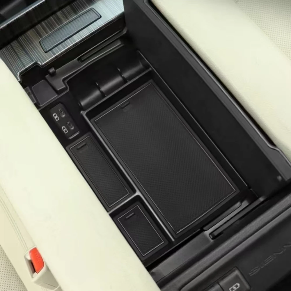 Für Toyota Sienna 2021-2025 Zentrale Steuerung Armlehne Lagerung Box Organizer Fall Container Verstauen Auto Zubehör – Detail 2