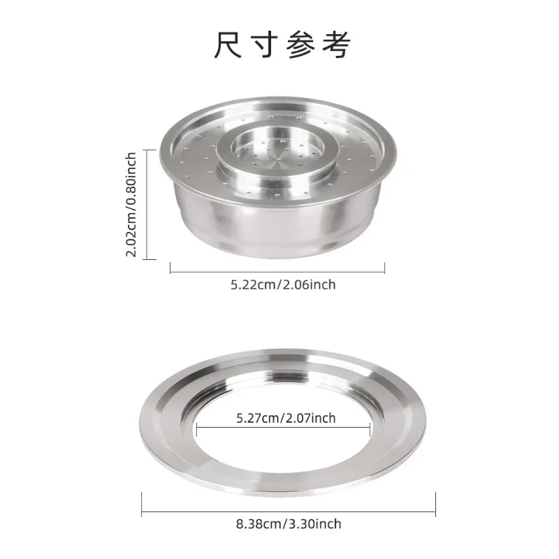 Compatible with  Senseo coffee machine reusable stainless steel capsule cup coffee filter