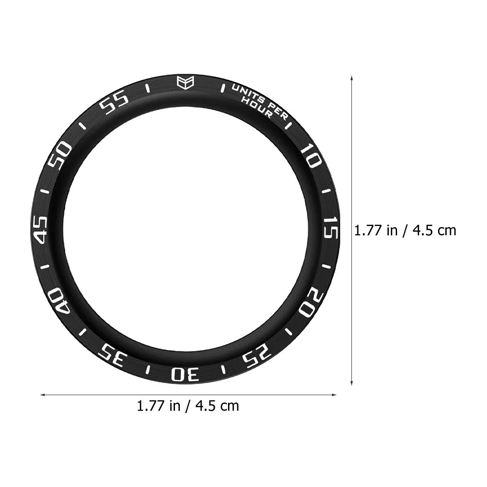 Stainless Steel Smartwatch Insert Scratch Proof Metal Replacement For Watch5 Pro Lightweight Durable Edges Ring Anti