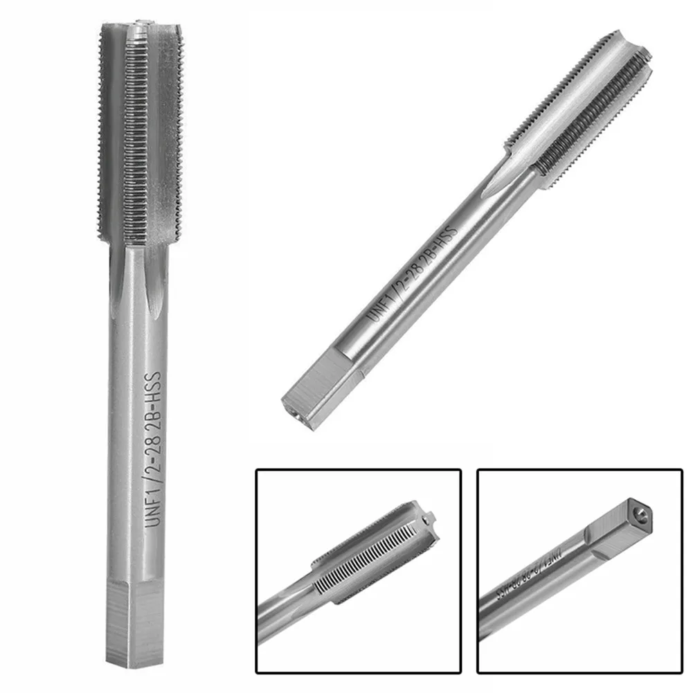 

1/2-28(1/2\" X 28) Tap Accessories For Perforation Cleaning Threads Rust Free TPI Tools High Quality Practical