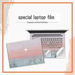 Oil Painting Cover Laptop Sticker Skins Keyboard Stickers for HP X360/14S dk/ 14s dq/15 da/Pavilion 14 15 PVC Decorative decals