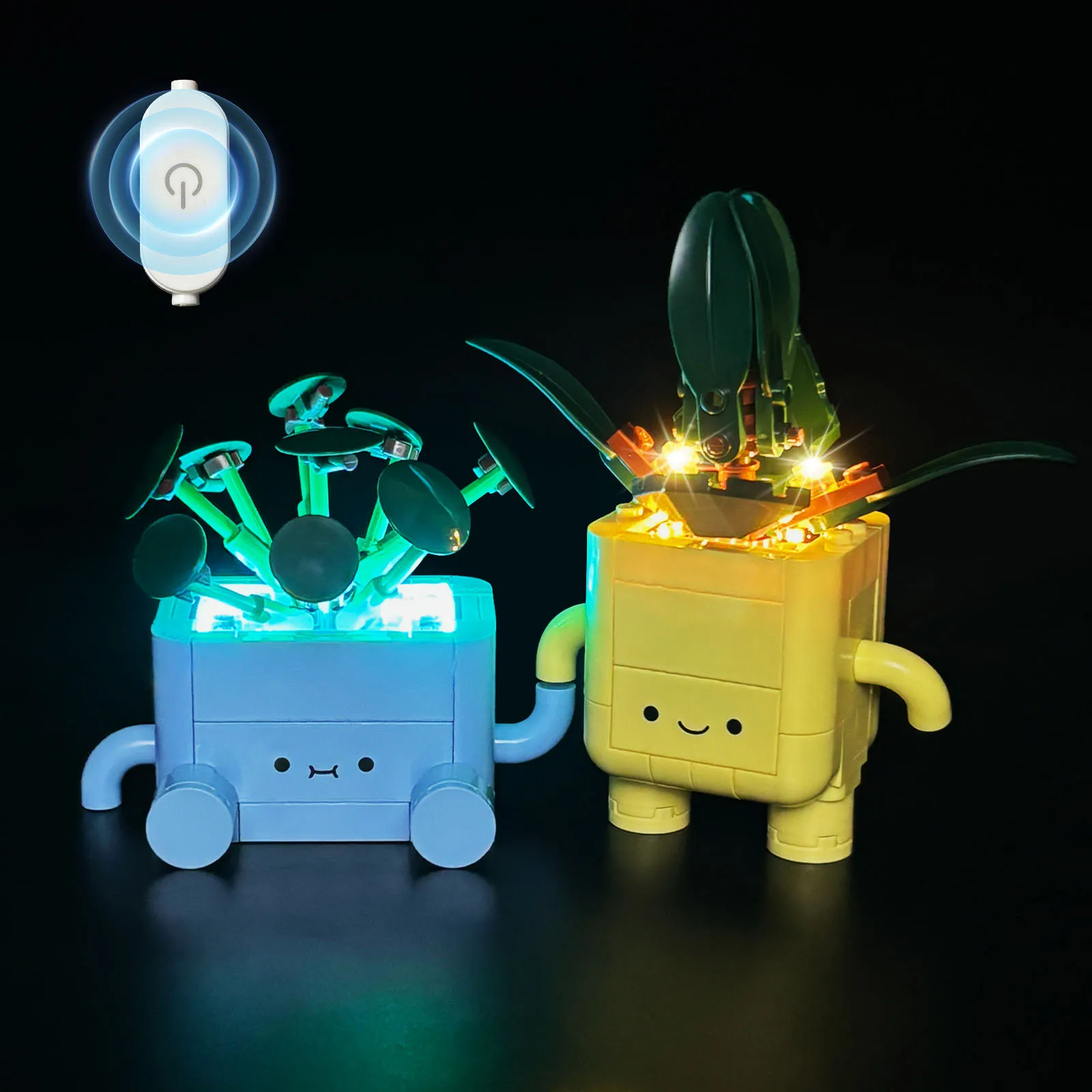 

Комплект светодиодного освещения LYBMTWF, совместимый с LEGO 10349 Happy Plants (не включает модели кирпичей)