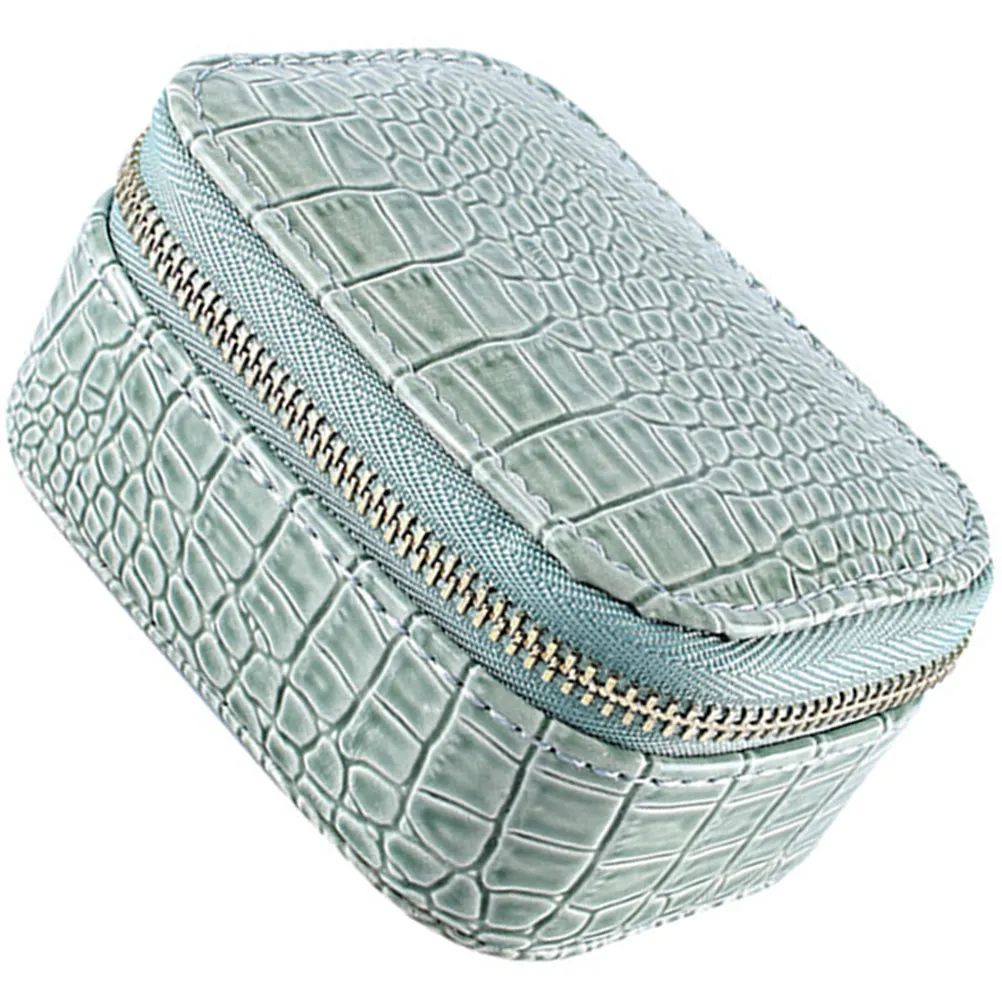 Small Jewelry Box Portable Travel Jewelry Organizer Dustproof Ring Bracelet Necklace Storage Case for Women Gift