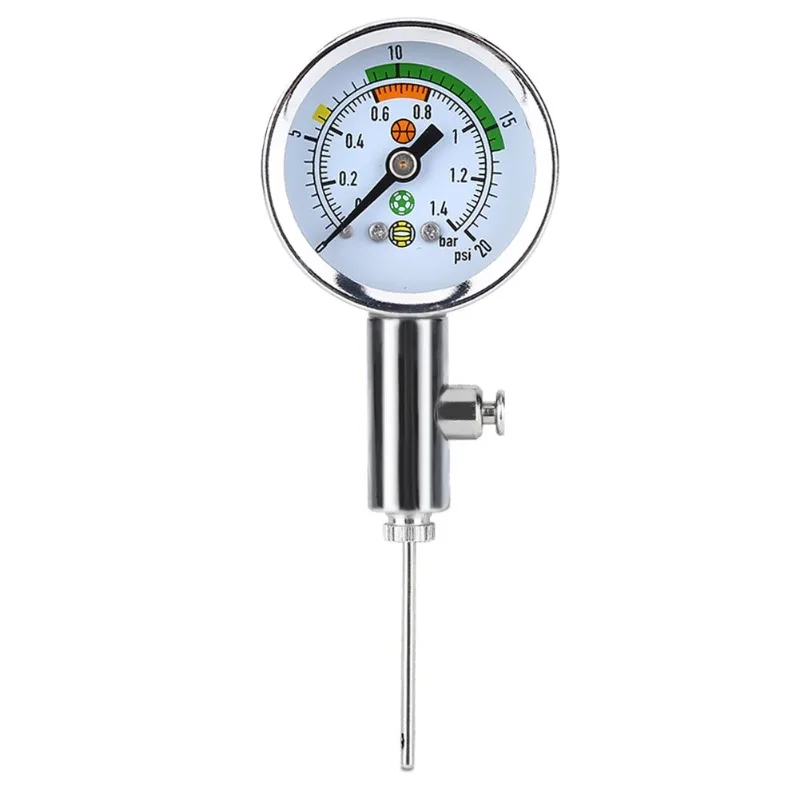 

Accurate Ball Pressure Gauge,Basketball Air Guage Football Pump Gauge Select for Basketball Football Volleyball