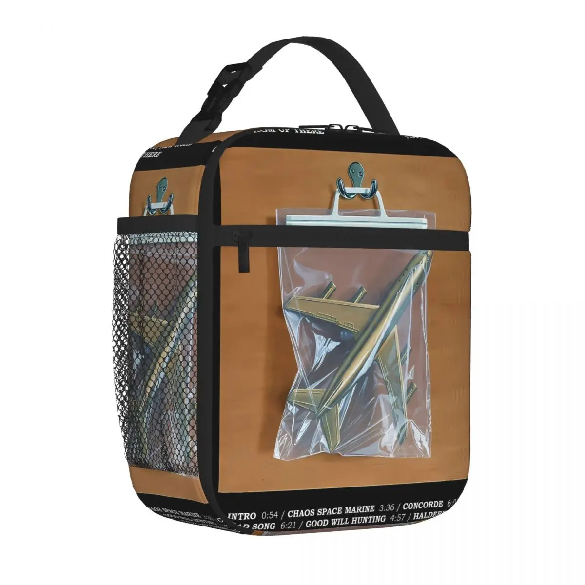 Bestselling Ants From Up There - Black Country New Road Quilted Small Lunch Bag Bus Trip Lunch Carrier