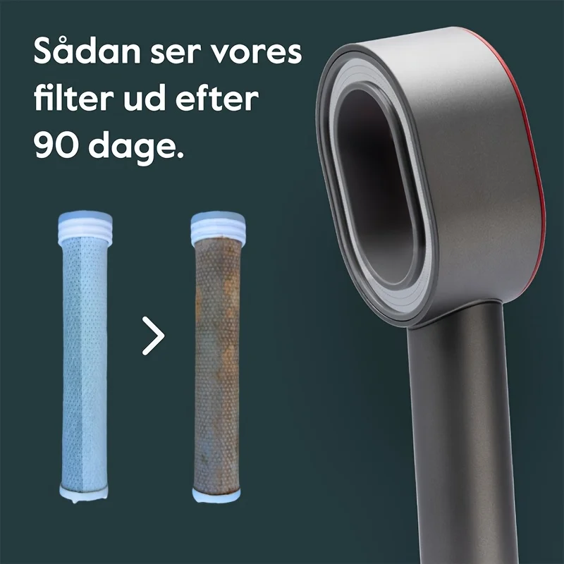 

Ручная насадка для душа с фильтром высокого давления, угольный фильтр, удаляет хлор и загрязнения из водопроводной воды, уход за волосами