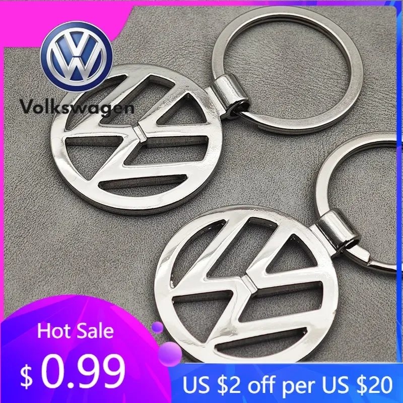 

Металлический брелок с логотипом VW для Volkswagen Jetta MK5 Golf, подходит для Volkswagen VW Jetta MK5 MK6 Golf 4 5 6 7 Passat Polo Tiguan CC Touareg
