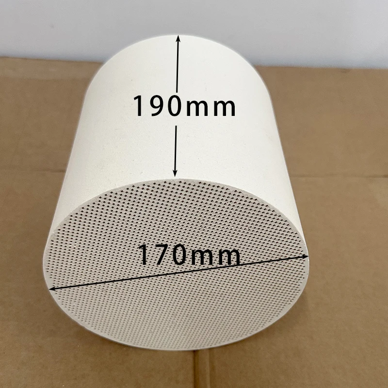 170x190mm Coridite honeycomb core Diesel particulate filter remove black smoke filter Diesel filter for diesel engine