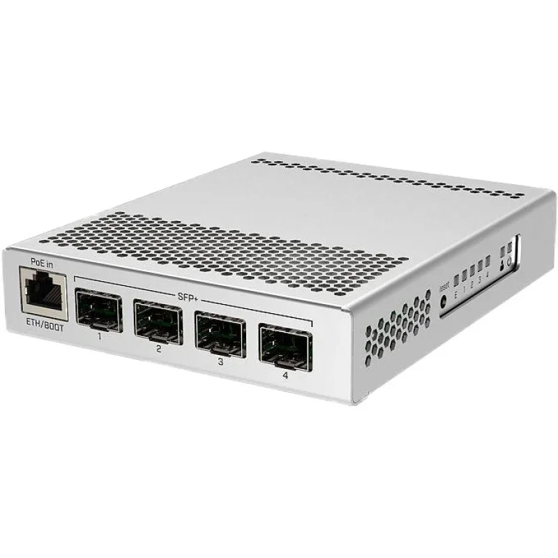 CRS305-1G-4S+IN SFP+ 10Gbps 5 ポート スマート マネージド スイッチ デュアル システム RouterOS または SwOS