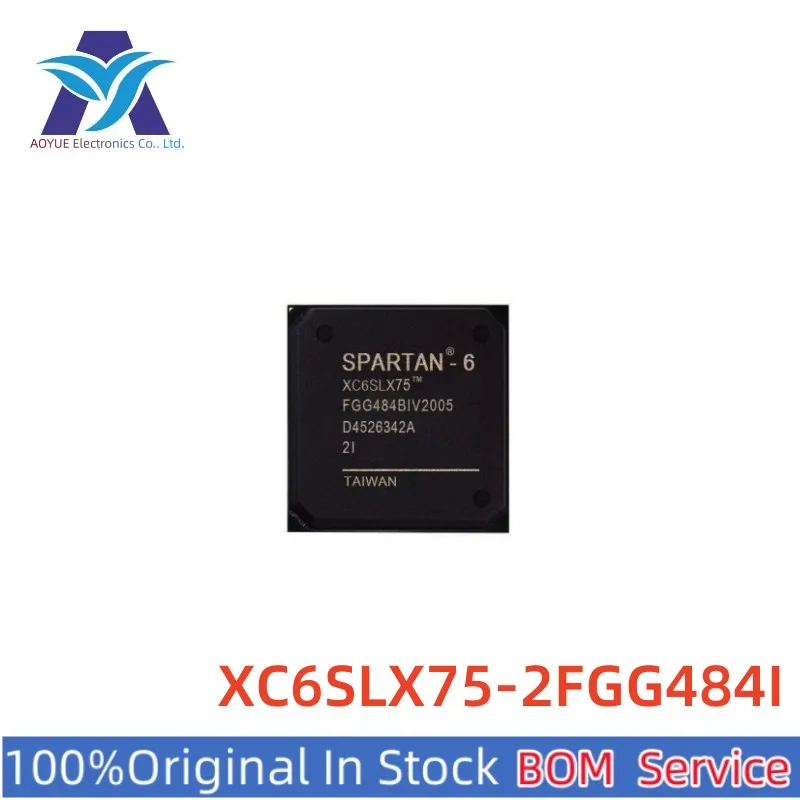 

New Original Stock IC Electronic Components XC6SLX75-2FGG484I XC6SLX75 XC6SLX75-2FGG484 BGA CPLD IC MCU One Stop BOM Service