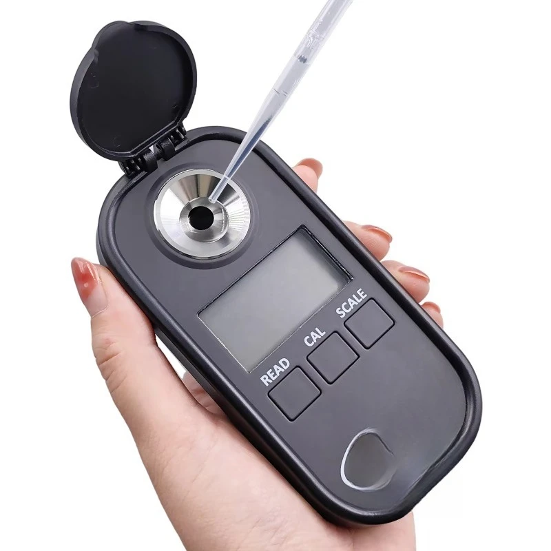 

Digital Beer Refractometer 0.0-30% Range Brix Coffee 0-25% Meter 0.2% Precision 0.1% Resolution Refractive Index Portable