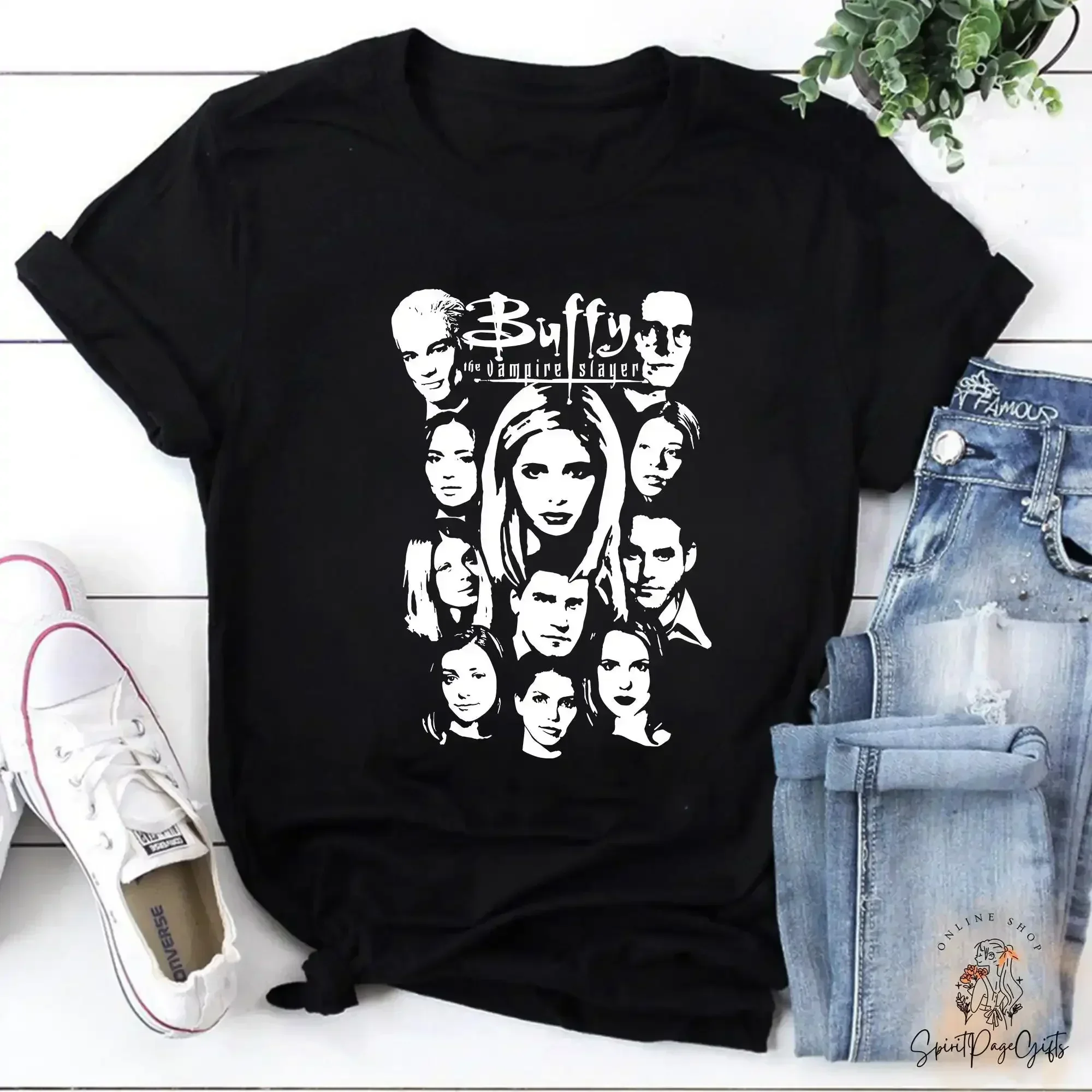 Burst Your Bubble Buffy The Vampire Slayer Vintage T Shirt Fan Apparel