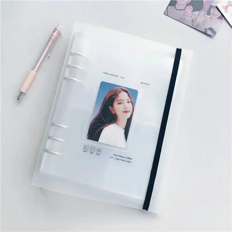 DIY Kpop папка для карт A5 книга для коллекции Idol фото карта для хранения Книга Альбом для открыток держатель для фотокарт домашний Декор сад