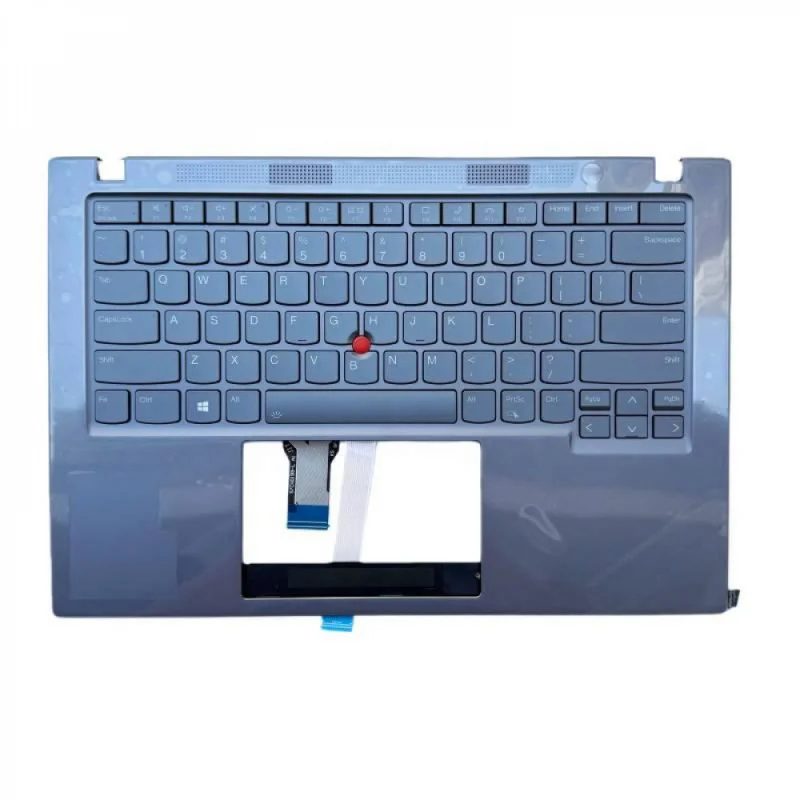 New US Backlit Keyboard Palmrest WLAN 5M11C85537 For Lenovo ThinkPad T14S Gen 2 Laptop