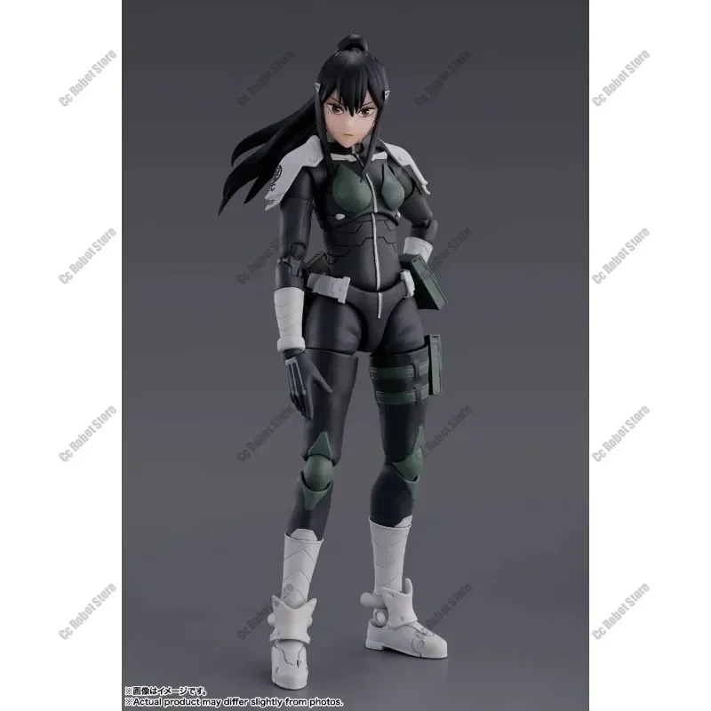 In Voorraad Originele Bandai S.H.F.iguarts Anime Kaiju No.8 Ashiro Mina PVC Anime Action Figure Model Speelgoed Collectie Ornament Geschenken