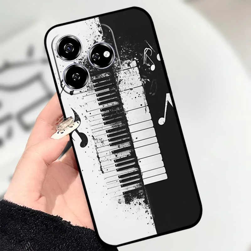 ل ZTE Nubia V60 تصميم حافظة V60 Vita AXON60 Lite لينة سيليكون يغطي ل ZTE Nubia V60 تصميم حامي حافظة هاتف من البولي يوريثان Coques #4