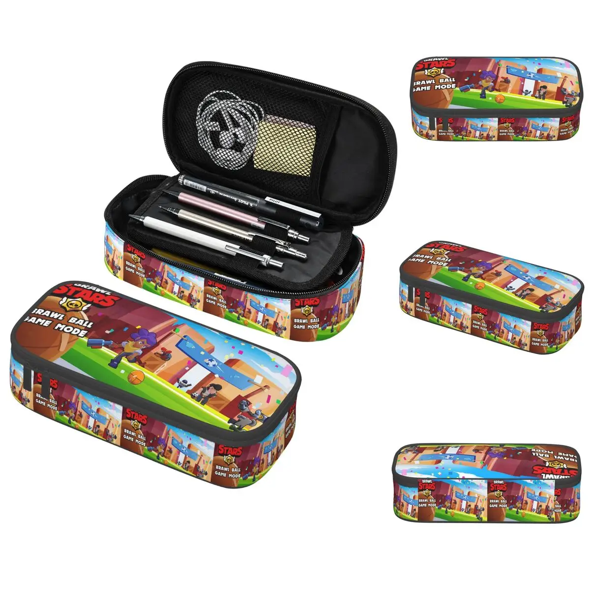 

Игровой пенал Brawled для детей, школьная коробка для ручек, сумка-карандаш, канцелярские принадлежности, сумка-держатель для ручек