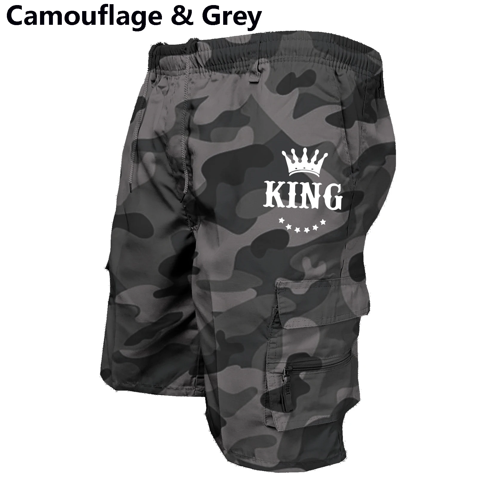 Summer Mens Cargo Shorts Men Street Shorts Men Brand Drawstring Shorts Men Casual Shorts