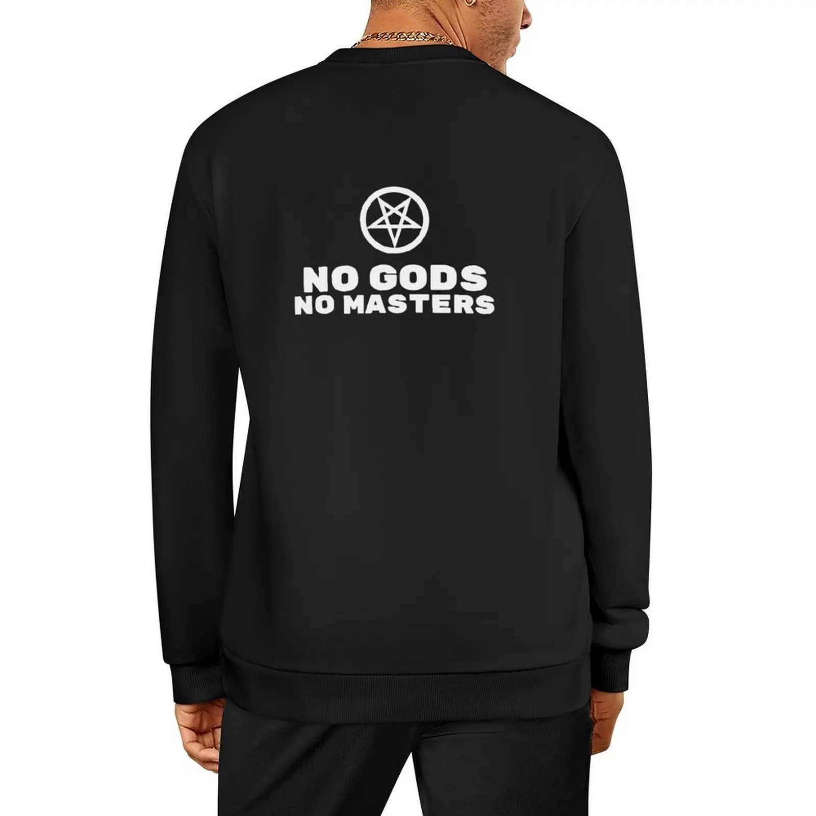 

Satan No Gods No Masters Pullover men clothes graphic t shirts men autumn jacket men fashion new hoodies and sweatshirts