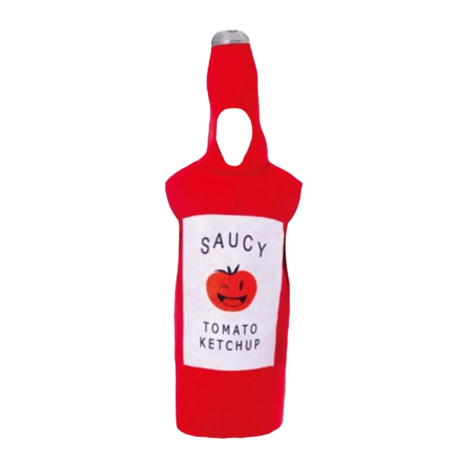 Costume da Ketchup Halloween Fun Cosplay per feste di compleanno regalo Performance sul palco