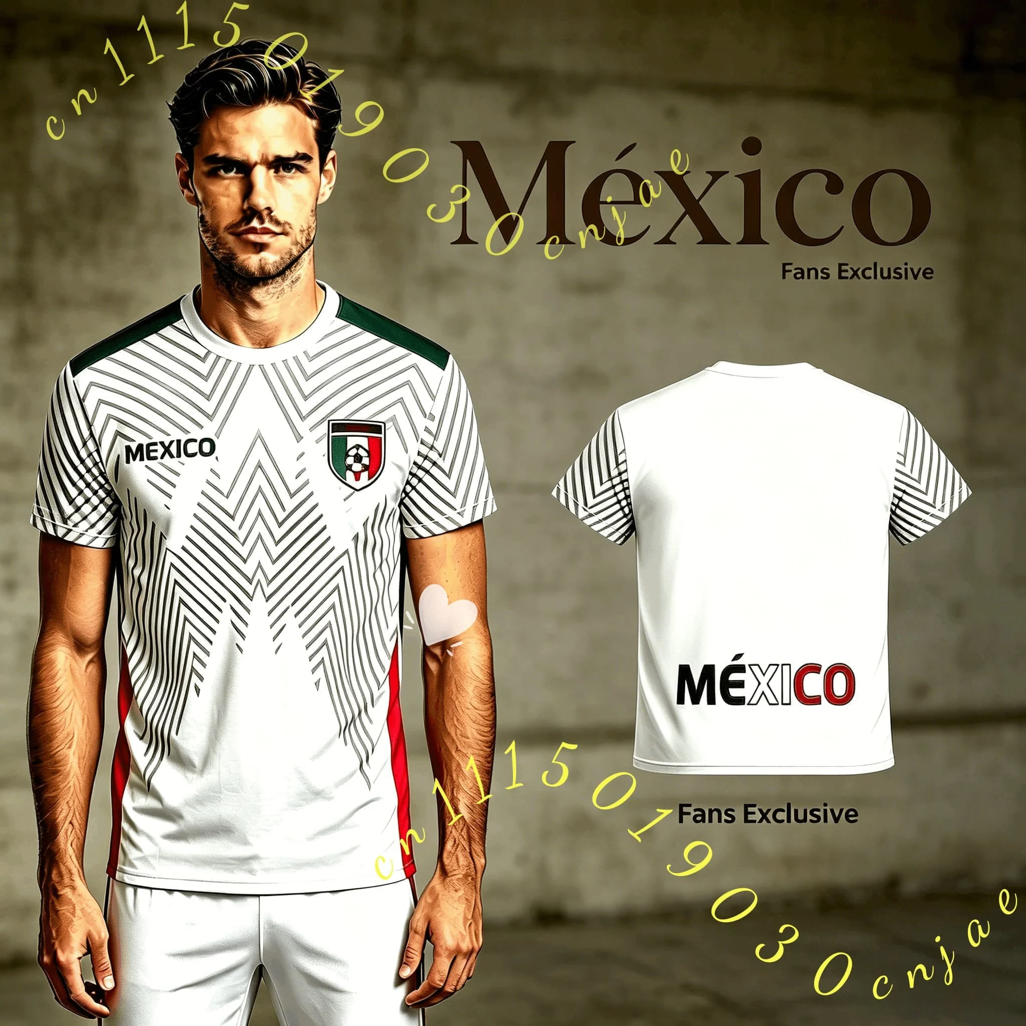 Summer Men's Mexico Soccer Jersey Short Sleeve T-Shirts Totem Aztec Eagle Print Casual Breathable Fan Tops Women Short Sleeve
