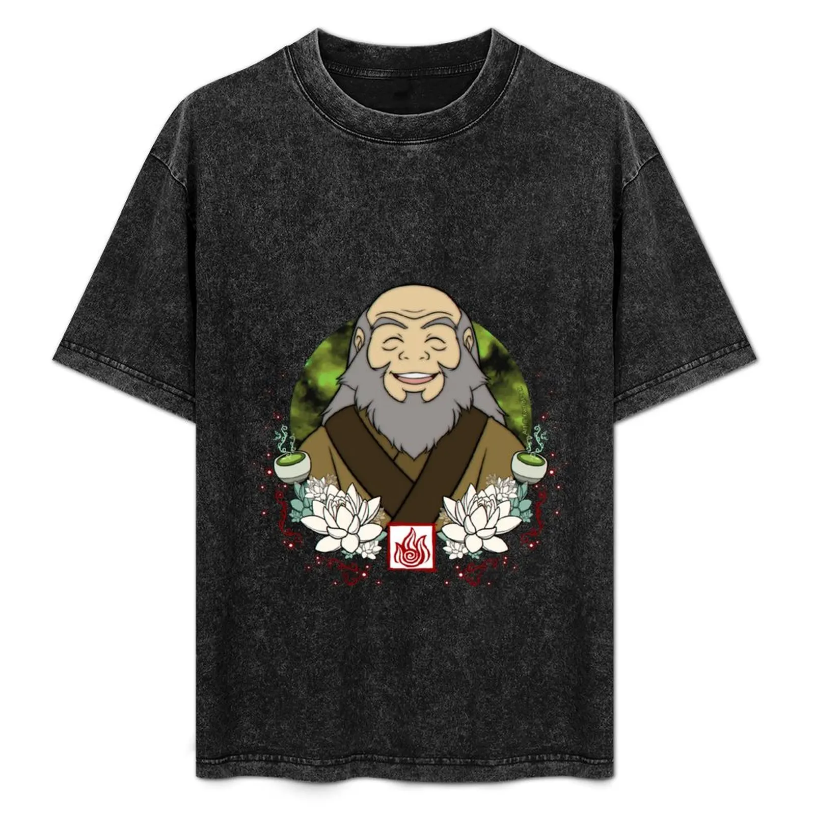 

Футболка Uncle Iroh, повседневная футболка с короткими рукавами