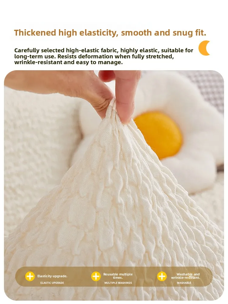 

Thiened Japanese Sle Sofa Cover Full Wrap Cr Color Spring Summer Autumn Winter Universal Sofa Pad Cloth Dr Witch Brand